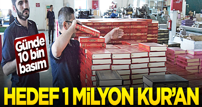 Hayrat derneğinde hedef 1 milyon Kur'an-ı Kerim Hayrat derneğinde hedef 1 milyon Kur'an-ı Kerim