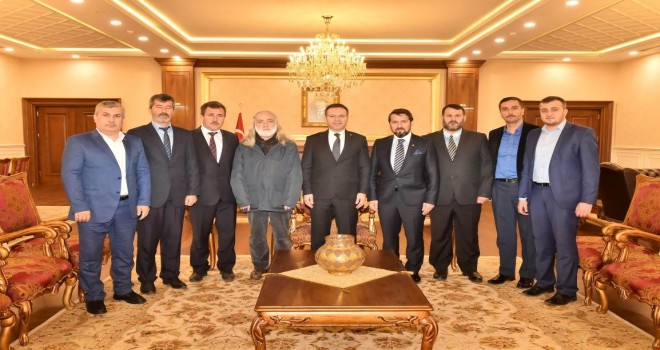 Türk Diyanet Vakıf-Sen Kocaeli Şube Yönetiminden Valiyi Ziyaret Etti