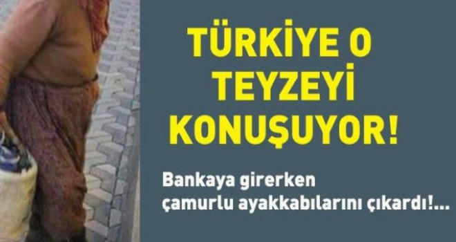 Ülke o teyzeyi konuşuyor! Ülke o teyzeyi konuşuyor!