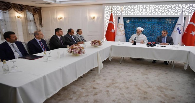 Diyanet ile AFAD arasında işbirliği protokolü İmzalandı