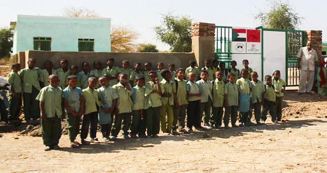 Küçükçekmece Müftülüğü Sudan’da okul inşa etti.