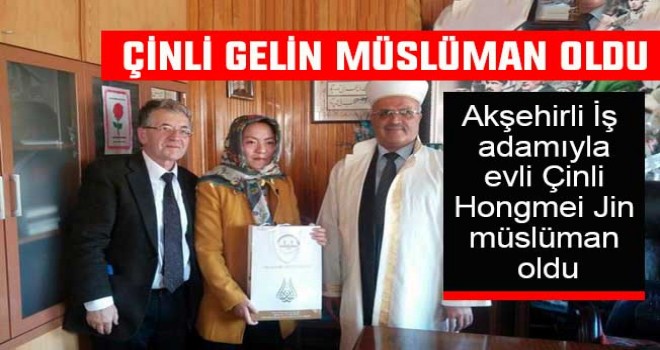 Çinli Gelin Konya'da Müslüman Oldu