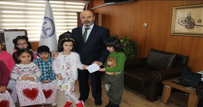 Minik öğrencilerden Yemen'e destek