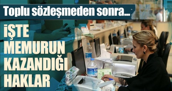 Memura aile zammı!