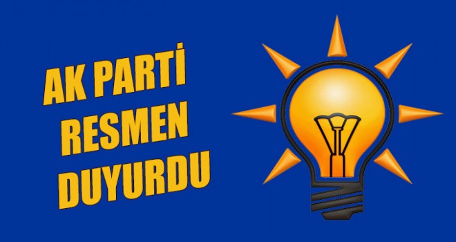 AK Parti kongre tarihini resmen duyurdu