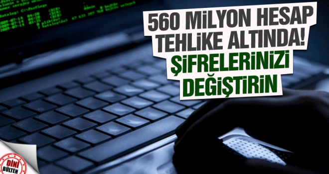 Şifrelerinizi değiştirin