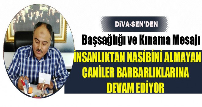 Diva-Sen,Gaziantep'teki terör patlamasına kınama