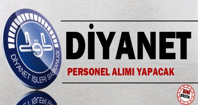 Diyanet,145 personel alımı yapacak