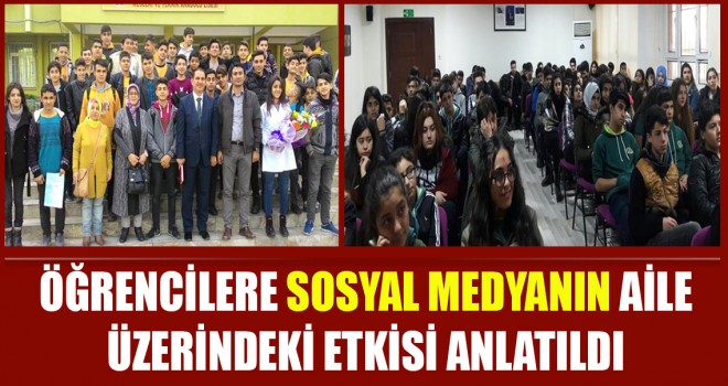 Çukurova'da Sosyal Medya ve Aile Semineri