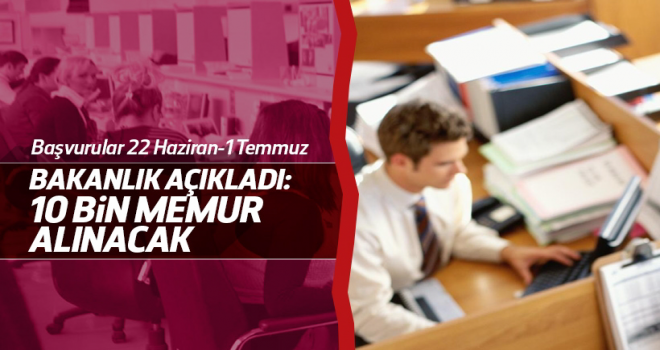Kamuya 10 bin 144  Yeni Memur Alınacak