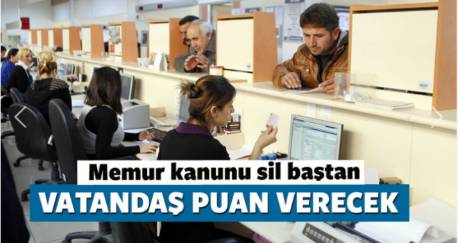 Memur Vatandaştan Not alacak