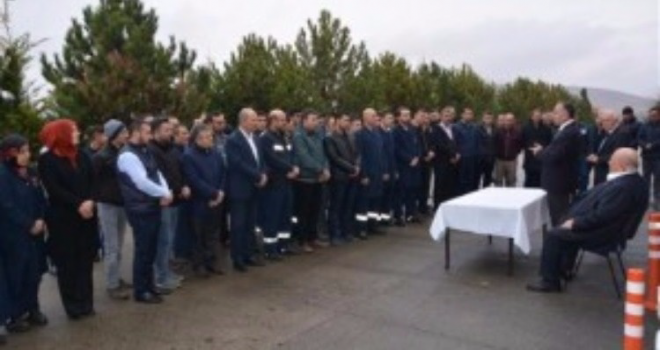 Sezik işçilerle bir araya geldi