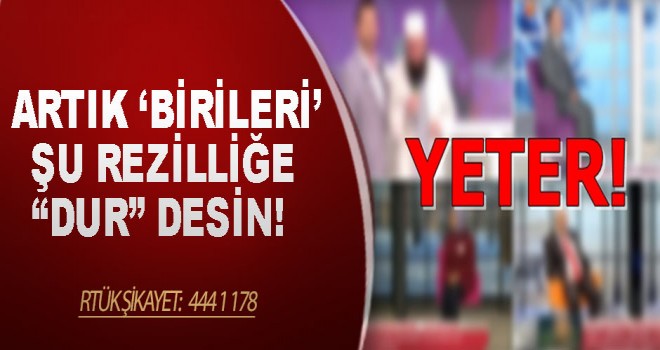 Bu Reziliğe Birileri dur desin