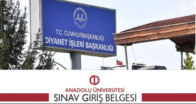 Diyanet Görevde Yükselme sınav yerleri açıklandı