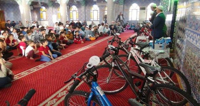 Şanlıurfa'da Kuran Kursu Öğrencilerine Ödül