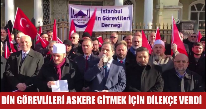 Din Görevlileri,Gönüllü Askerlik İçin Başvurdu
