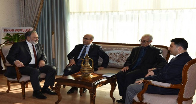 Vali Demirtaş’tan İl Müftüsü Hasan Çınar’a İade-İ Ziyaret