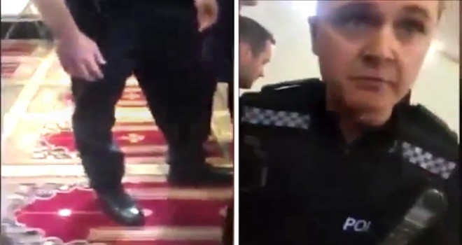 Polis camiye postalla girdi!