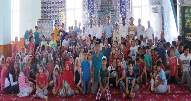 Çukurova'da Cami-Çocuk Buluşmasına Büyük İlgi