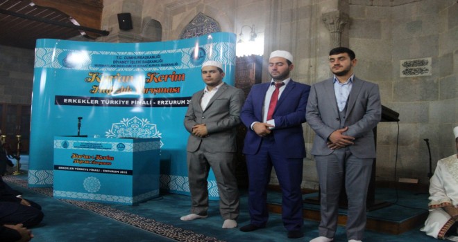 Hafızlık Türkiye Birincisi Erzurumdan