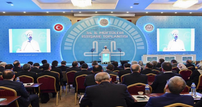 34. İl Müftüleri İstişare Toplantısı sonuç bildirgesiyle sona erdi