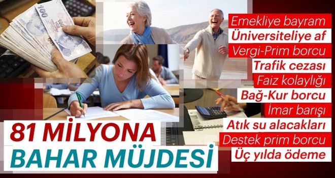 81 Milyona bahar müjdesi