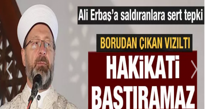 Esra Elönü'den Ali Erbaş'a saldıranlara sert tepki: Borudan çıkan vızıltı hakikati bastıramaz
