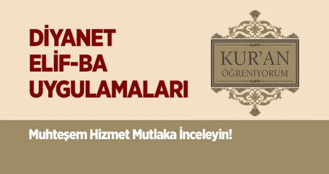 Diyanet Elif-Ba Uygulamaları, Kuran Öğreniyorum Uygulaması