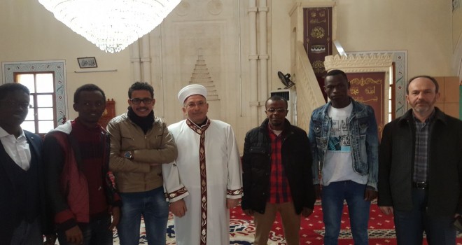 Uluslararası Öğrenciler,Tekbir Camini Gezdiler…