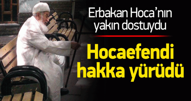 Emin Hoca hakka yürüdü