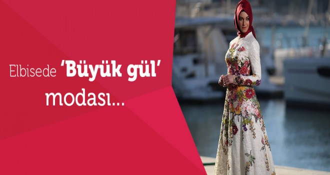 Çiçekli elbiseler baharı şenlendiriyor