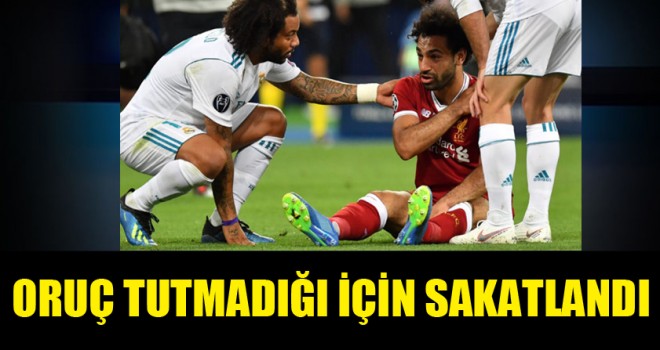Oruç tutmadığı için sakatlandı