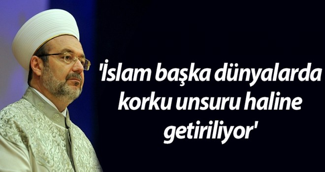 Görmez'den Önemli Açıklamalar
