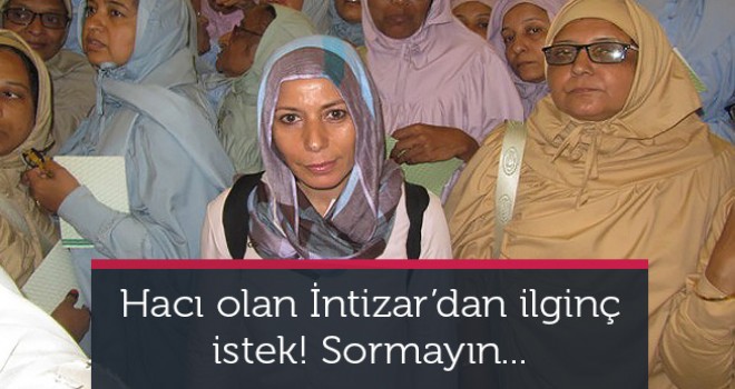 Ünlü şarkıcı İntizar, ikinci kez hacı oldu.