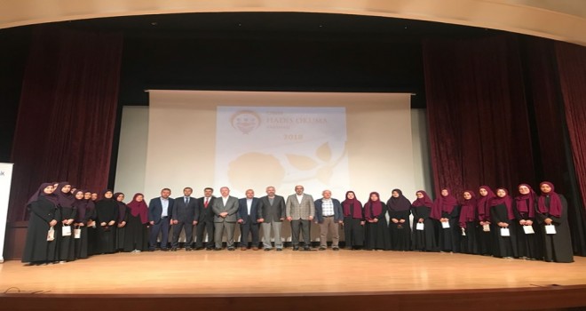 Hadis hafızları yarıştı