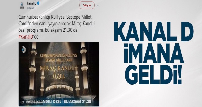 Kanal D  Miraç Kandili...