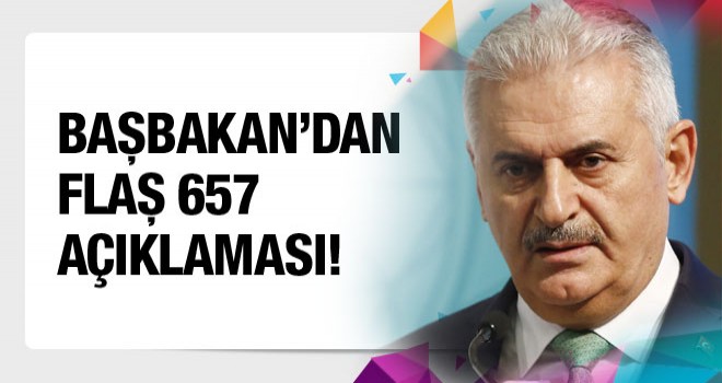 Başbakan Yıldırım, Devlet Memurları Kanunu değişmeyecek