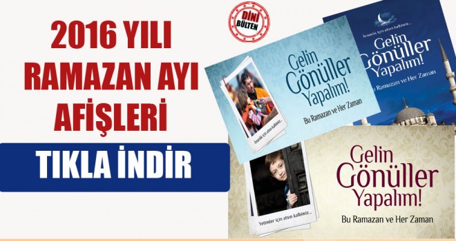 Ramazan Ayı Afişleri