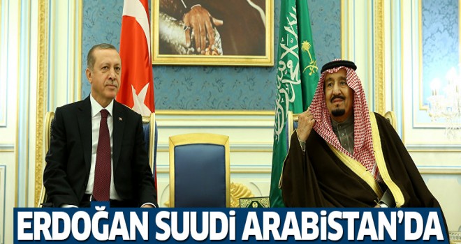 Cumhurbaşkanı Erdoğan,Riyad Yemame Sarayı’nda