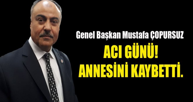 Diva Sen Genel Başkanı Çopursuz'un Annesi Vefat Etti