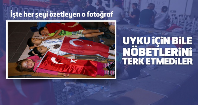 Vatandaş uyku için bile evine dönmedi
