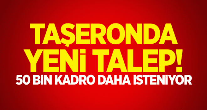 Taşerona ,50 bin kadro daha isteniyor