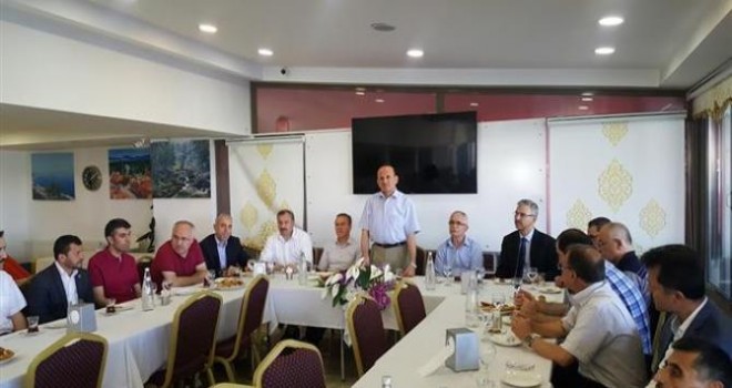 Müftülük Personeliyle Bayramlaştı