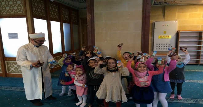 Minikler Ramazanoğlu Camini Ziyaret ettiler