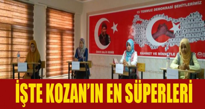 Yaz Kuran Kursları Arası Bilgi Yarışması