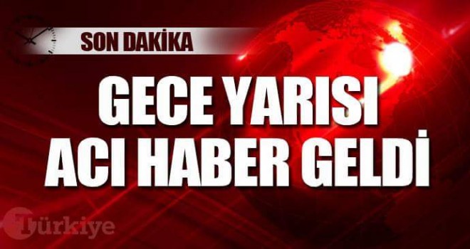 Mardinden Acı haber