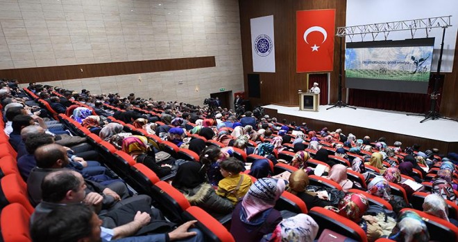 Görmez, Tekirdağ'da, din görevlileriyle bir araya geldi…