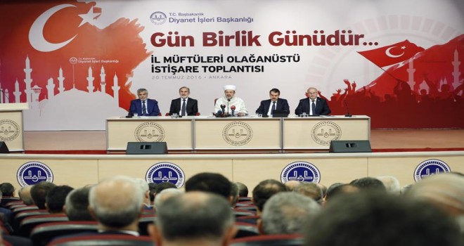 İl Müftüleri Sonuç Bildirisi-DİNİ BÜLTEN