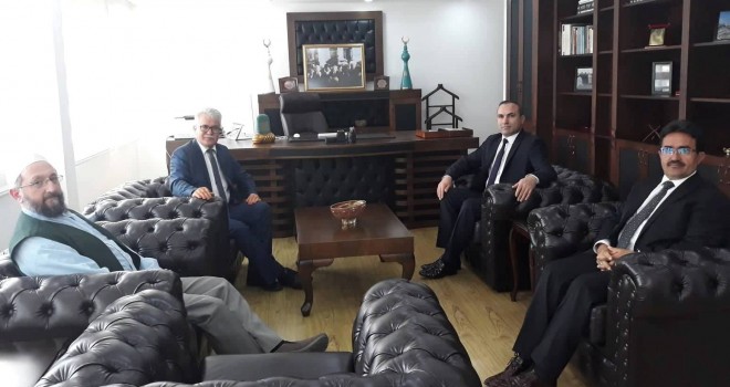 Türk Tarih Kurumu Başkan Yardımcısı Prof. Dr. Güray Kırpık'ın Ziyareti