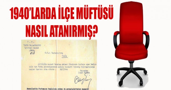 1940'larda  İlçe Müftüsü Nasıl Atanırmış ?